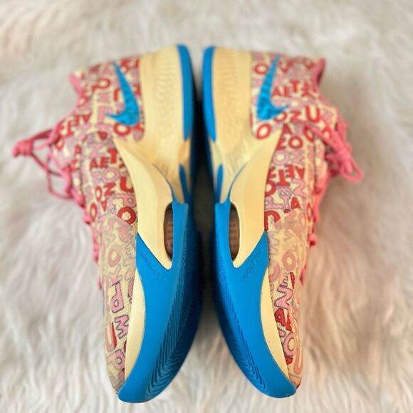 Nike zoom freak 2 pale vanilla/blue FB9503 200 Men's sz 18 - Picture 9 of 9